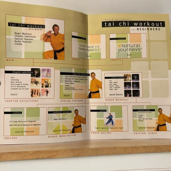 David Carradine's Tai Chi Workouts for Beginners - Picture 3 of 10